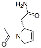 1H-Pyrrole-2-acetamide, 1-acetyl-2,5-dihydro-, (R)- (9CI) CAS#: 185410-96-2