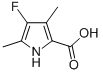 1H-Pyrrole-2-carboxylicacid,4-fluoro-3,5-dimethyl-(9CI) CAS#: 184646-96-6