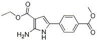 1H-Pyrrole-3-carboxylic acid, 2-aMino-5-[4-(Methoxycarbonyl)phenyl]-, ethyl ester CAS#: 1011716-95-2