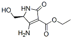 1H-Pyrrole-3-carboxylicacid,4-amino-2,5-dihydro-5-(hydroxymethyl)-2-oxo-,ethylester,(5S)- CAS#: 195525-52-1
