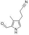 1H-Pyrrole-3-propanenitrile,5-formyl-4-methyl-(9CI) CAS#: 180283-43-6