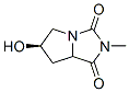 1H-Pyrrolo[1,2-c]imidazole-1,3(2H)-dione,tetrahydro-6-hydroxy-2-methyl-,(6R)-(9CI) CAS#: 198084-55-8