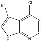 1H-Pyrrolo[2,3-b]pyridine, 3-bromo-4-chloro- CAS#: 1000340-39-5