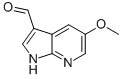 1H-Pyrrolo[2,3-b]pyridine-3-carboxaldehyde, 5-methoxy- CAS#: 183208-38-0