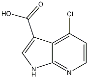 1H-Pyrrolo[2,3-b]pyridine-3-carboxylic  acid,  4-chloro- CAS#: 1000340-37-3