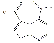 1H-Pyrrolo[2,3-b]pyridine-3-carboxylic  acid,  4-nitro- CAS#: 1000340-44-2