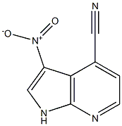 1H-Pyrrolo[2,3-b]pyridine-4-carbonitrile,  3-nitro- CAS#: 1000340-52-2