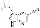 1H-Pyrrolo[2,3-b]pyridine-5-carbonitrile, 3-[(diMethylaMino)Methyl]- CAS#: 1029512-05-7