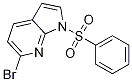 1H-Pyrrolo[2,3-b]pyridine, 6-bromo-1-(phenylsulfonyl)- CAS#: 1001070-23-0