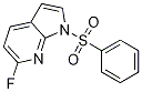 1H-Pyrrolo[2,3-b]pyridine, 6-fluoro-1-(phenylsulfonyl)- CAS#: 1001070-29-6