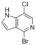 1H-Pyrrolo[3,2-c]pyridine, 4-broMo-7-chloro- CAS#: 1000341-81-0