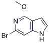1H-Pyrrolo[3,2-c]pyridine, 6-broMo-4-Methoxy- CAS#: 1000342-81-3
