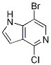 1H-Pyrrolo[3,2-c]pyridine, 7-broMo-4-chloro- CAS#: 1000342-04-0