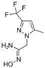 1H-pyrazole-1-ethanimidamide, N'-hydroxy-5-methyl-3-(trifl CAS#: 1006354-87-5