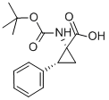 (1R,2R)-N-BOC-1-AMINO-2-PHENYLCYCLOPROPANECARBOXYLIC ACID CAS#: 180322-86-5
