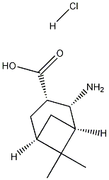 (1R,2R,3S,5R)-2-Amino-6,6-dimethylbicyclo[3.1.1]heptan-3-carboxylic acid hydrochloride CAS#: 1027343-50-5