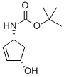 [(1R,4S)-4-HYDROXY-2-CYCLOPENTEN-1-YL]CARBAMIC ACID, 1,1-DIMETHYLETHYL ESTER CAS#: 189625-12-5