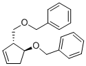 (1S.2R)-1-Benzyloxy-2-(benzyloxymethyl)-3-cyclopentene CAS#: 191480-69-0