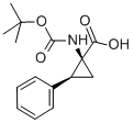 (1S,2S)-N-BOC-1-AMINO-2-PHENYLCYCLOPROPANECARBOXYLIC ACID CAS#: 180322-79-6