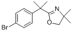 2-[1-(4-BROMOPHENYL)-1-METHYLETHYL]-4,4-DIMETHYL-4,5-DIHYDROOXAZOLINE CAS#: 192775-97-6