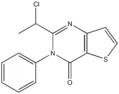 2-(1-Chloroethyl)-3-phenylthieno[3,2-d]pyriMidin-4(3h)-one CAS#: 1029280-27-0