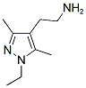 2-(1-ETHYL-3,5-DIMETHYL-1H-PYRAZOL-4-YL)ETHYLAMINE CAS#: 1015846-20-4
