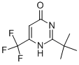 2-(1,1-DIMETHYLETHYL)-6-(TRIFLUOROMETHYL)-4(1H)-PYRIMIDINONE CAS#: 193610-95-6