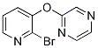 2-(2-BroMo-pyridin-3-yloxy)-pyrazine, 98+% C9H6BrN3O, 分子量 252.07 CAS#: 1065484-64-1