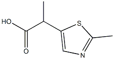 2-(2-Methyl-1,3-thiazol-5-yl)propanoic acid CAS#: 1023814-51-8