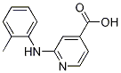 2-(2-Toluidino)isonicotinic acid CAS#: 1019324-25-4
