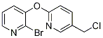 2-(2-broMopyridin-3-yloxy)-5-(chloroMethyl)pyridine, 98+% C11H8BrClN2O, 分子量 299.56 CAS#: 1065484-66-3