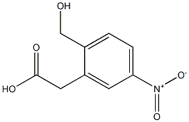 2-(2-(hydroxyMethyl)-5-nitrophenyl)acetic acid CAS#: 1027507-63-6