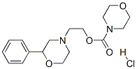 2-(2-phenylmorpholin-4-yl)ethyl morpholine-4-carboxylate hydrochloride CAS#: 185759-12-0