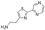 2-(2-pyrazin-2-yl-1,3-thiazol-4-yl)ethanamine CAS#: 1060817-06-2