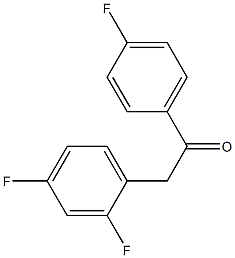 2-(2,4-Difluorophenyl)-1-(4-fluorophenyl)ethanone CAS#: 187617-93-2