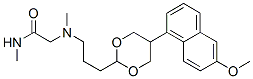 2-({3-[5-(6-METHOXY-1-NAPHTHYL)-1,3-DIOXAN-2-YL]PROPYL}METHYLAMINO)-N-METHYLACETAMIDE CAS#: 192201-93-7