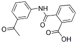 2-[(3-ACETYLANILINO)CARBONYL]BENZENECARBOXYLIC ACID CAS#: 194784-73-1