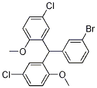 2-((3-BROMOPHENYL)(5-CHLORO-2-METHOXYPHENYL)METHYL)-4-CHLORO-1-METHOXYBENZENE CAS#: 1011800-53-5