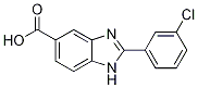 2-(3-Chloro-phenyl)-1H-benzimidazole-5-carboxylic acid CAS#: 1018278-53-9