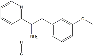 2-(3-METHOXYPHENYL)-1-(PYRIDIN-2-YL)ETHANAMINE HYDROCHLORIDE CAS#: 1021417-87-7