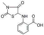 2-(3-METHYL-2,4-DIOXO-THIAZOLIDIN-5-YLAMINO)-BENZOIC ACID CAS#: 1009162-76-8