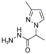 2-(3-METHYL-PYRAZOL-1-YL)-PROPIONIC ACID HYDRAZIDE CAS#: 1005695-50-0