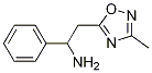 2-(3-Methyl-[1,2,4]oxadiazol-5-yl)-1-phenyl-ethylamine CAS#: 1040034-29-4