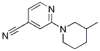 2-(3-methylpiperidin-1-yl)isonicotinonitrile CAS#: 1016828-56-0