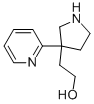 2-(3-(pyridin-2-yl)pyrrolidin-3-yl)ethanol CAS#: 178372-19-5