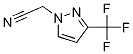 2-(3-(trifluoromethyl)-1H-pyrazol-1-yl)acetonitrile CAS#: 1006348-71-5
