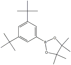 2-(3,5-di-tert-butylphenyl)-4,4,5,5-tetraMethyl-1,3,2-dioxaborolane CAS#: 1071924-13-4