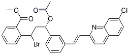 2-[(3S)-3-(Acetyloxy)-1-broMo-3-[3-[(1E)-2-(7-chloro-2-quinolinyl)ethenyl]phenyl]propyl]-benzoic Acid Methyl Ester CAS#: 184763-69-7