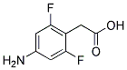 2-(4-AMINO-2,6-DIFLUOROPHENYL)ACETIC ACID CAS#: 1001755-64-1