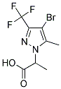 2-(4-BROMO-5-METHYL-3-TRIFLUOROMETHYL-PYRAZOL-1-YL)-PROPIONIC ACID CAS#: 1005584-44-0